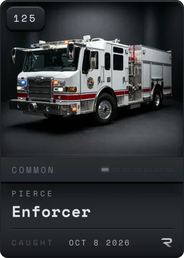 Common Pierce Enforcer card, #125